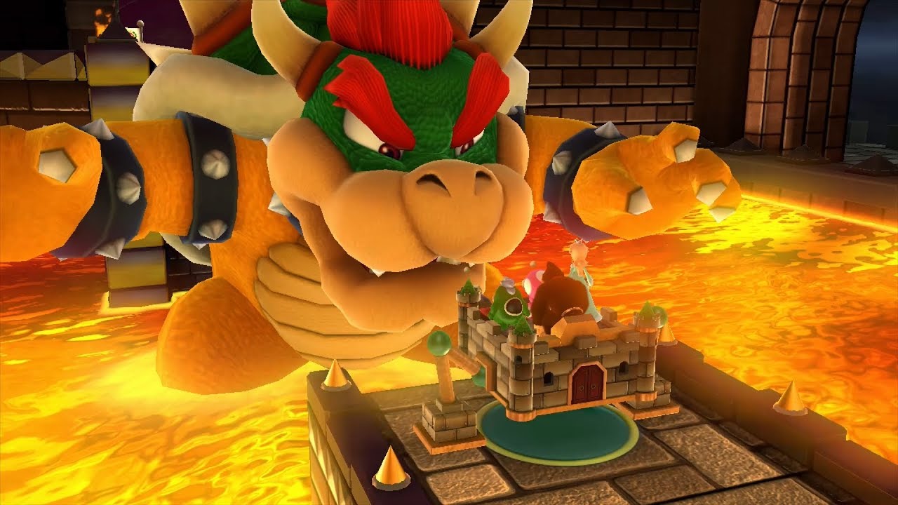 Mario Party 10 Bowser Party #117 Donkey Kong, Rosalina, Toadette, Spike Chaos Castle Master