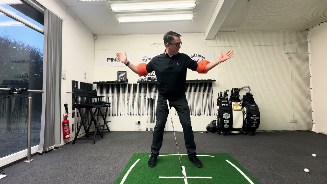 Maintain your Radius in your golf swing with the use of these…. 😂