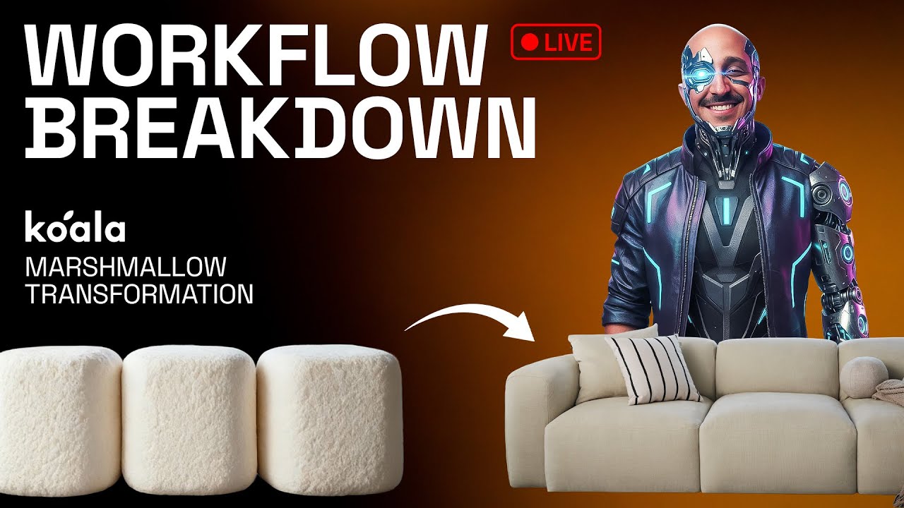 Weavy Workflow: Marshmallows Sofa + Short Film BTS [Full Stream]