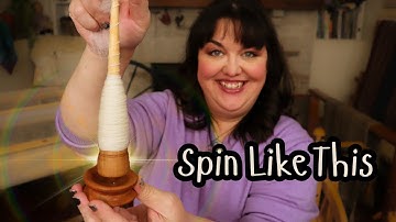 Support Spindle Spinning for Beginners - Complete Tutorial