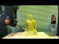 human-model cnc milling art