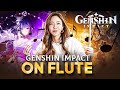 Professional Flutist reacts to Genshin Impact music on Flute 🪈