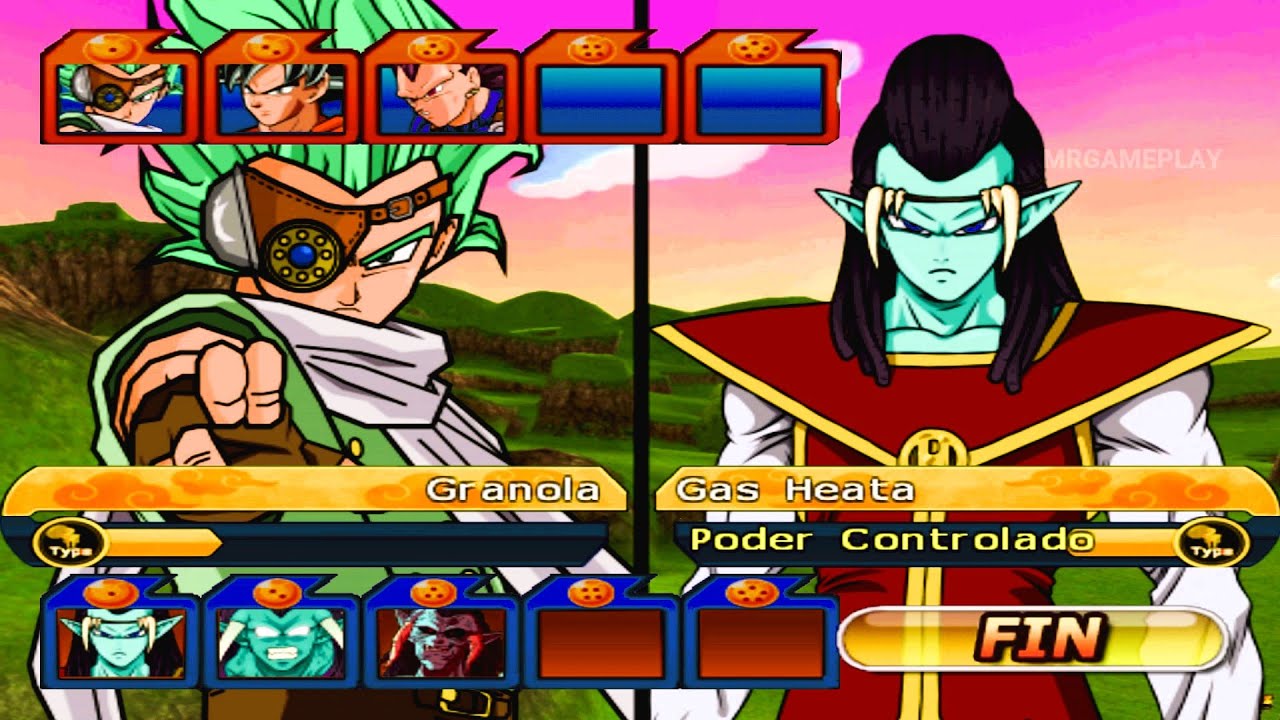 Team Granola vs Team Gas Dragon Ball Z Budokai Tenkaichi 3 Canon V7
