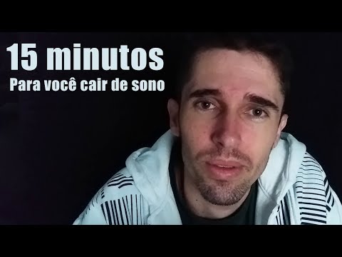 Fazendo você dormir em 15 minutos - ASMR Limpando suas energias!