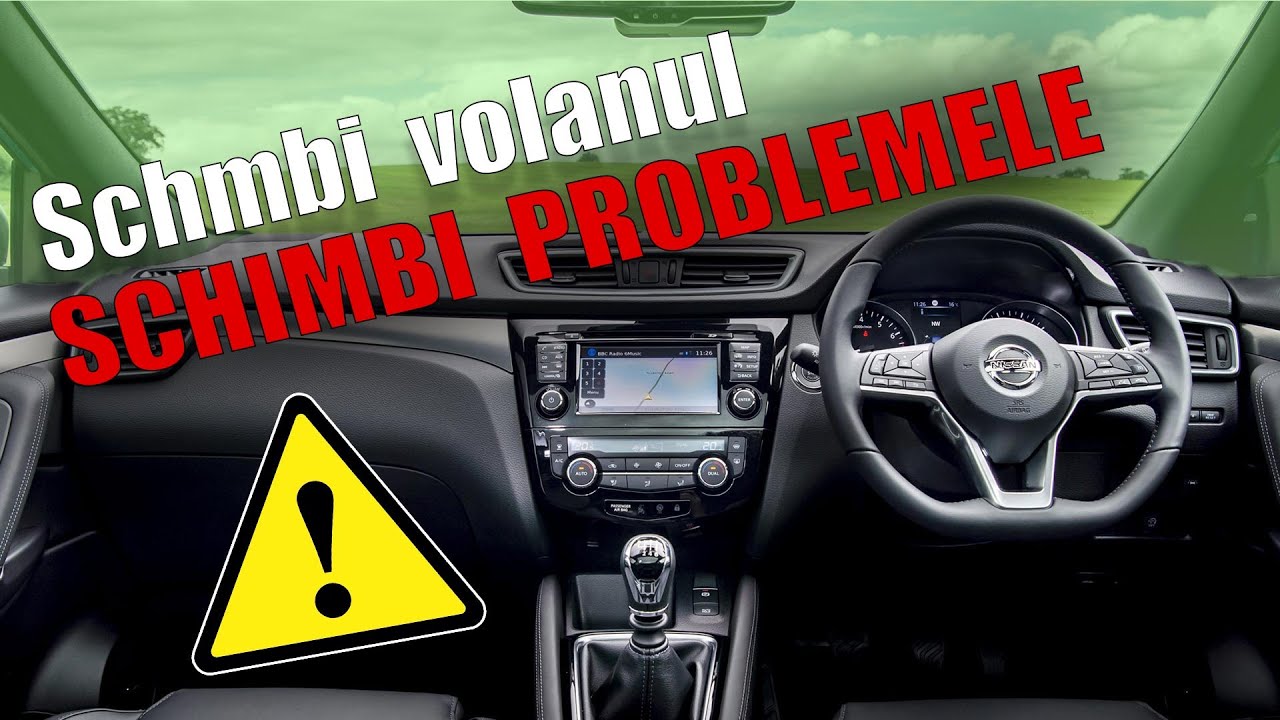 CONVERSIE VOLAN / Află cu ce probleme se confruntă cei care schimbă volanul la mașină