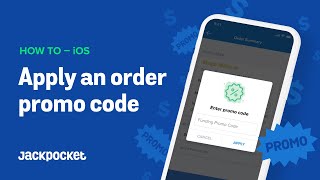 How to Apply an Order Promo Code | Jackpocket Lottery App screenshot 5