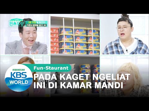 Pada Kaget Ngeliat Ini di Kamar Mandi|Fun-Staurant |SUB INDO|200929 Siaran KBS WORLD TV|