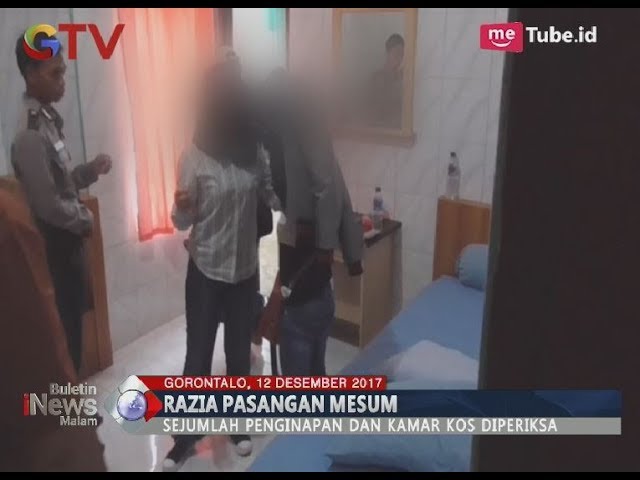 Resahkan Masyarakat, 6 Pasangan Mesum Terjaring Razia Pekat Polda Gorontalo - BIM 11/12 class=