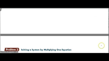4.3 Solving Systems of Equations through Elimination