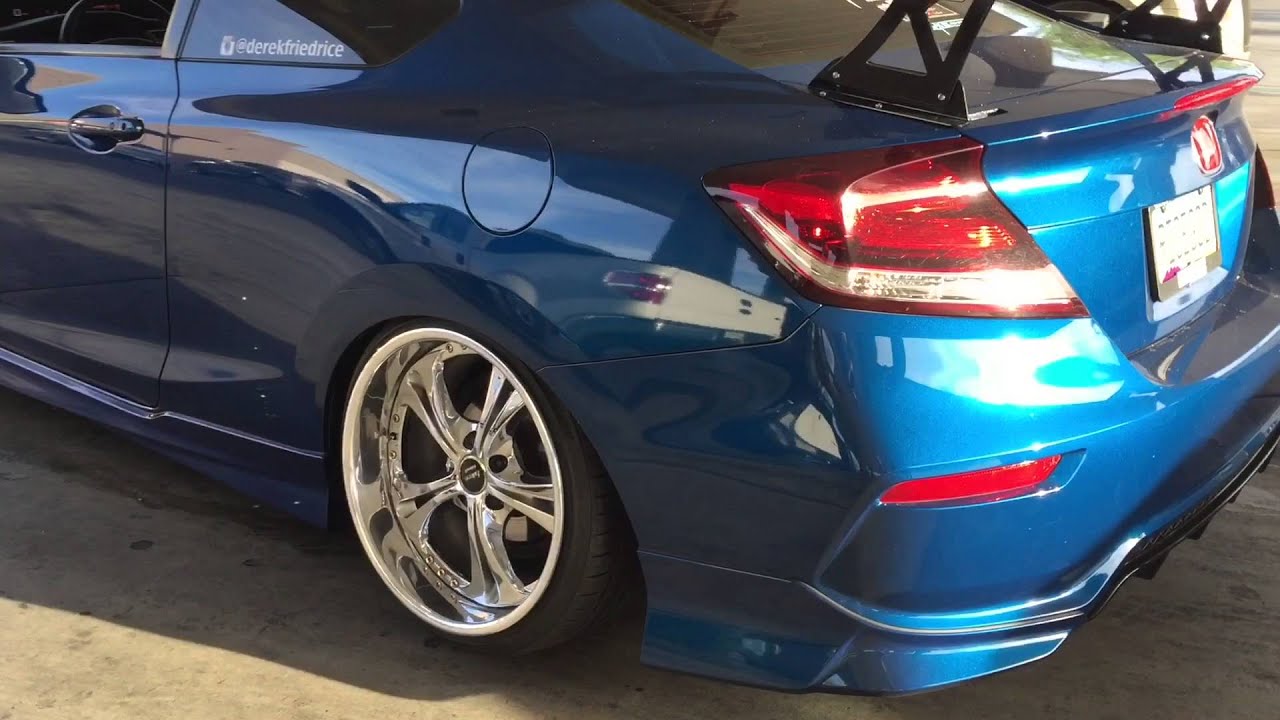 Stanced 2014 Civic Si Coupe Fg4 Youtube