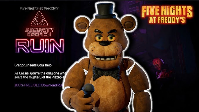 Five Nights at Freddy's Security Breach: RUIN Speedpaint (5/21