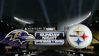 Madden 26 - Baltimore Ravens @ Pittsburgh Steelers - Week 18 Sunday Night Football