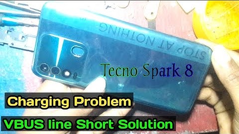 tecno spark 8 charging problem | tecno spark 8 charging line short solution-tecno charging solution