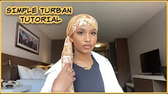 Simple Turban Tutorial!!