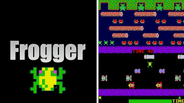 Frogger 1981 - Retro / Classic Arcade Gameplay