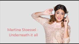 Violetta 3 - Underneath it all [Lyrics/Letra] (Martina Stoessel) HD