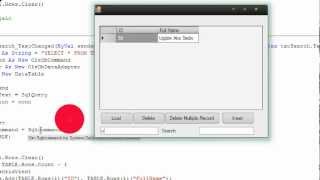 vb net how search a record in datagridview using ms access 2007 - 2010 ( Part 5 - Part 6 )