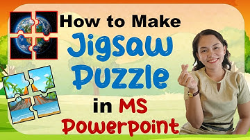 How to make a Jigsaw Puzzle using Microsoft PowerPoint| Teacher Share