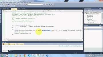 Curso Tutorial de C# en Español   Capitulo 14   Identity Framework   Linq Lambda IX
