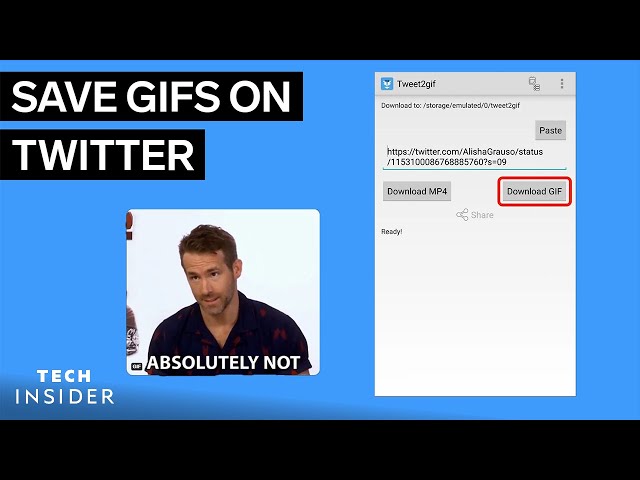 How do I download gifs? : r/Twitter