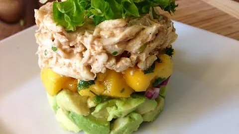 Crab Mango Avocado Stack - Cooked by Julie - Episo...