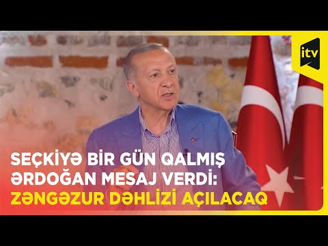 Ərdoğan | Zəngəzur dəhlizi açılacaq, Türkiyə Azərbaycana, Azərbaycan Naxçıvana qovuşacaq