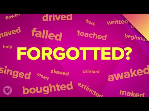 How Some Words Get Forgetted