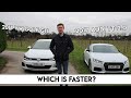 2017 Audi TT 2.0 VS 2018 VW Golf GTI.  Which is faster?