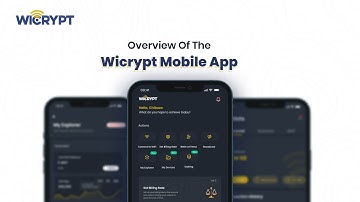 Overview Of The Wicrypt Mobile App
