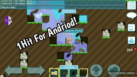 How to 1hit on andriod with gameguardian | Growtopia