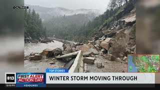 Winter storm causes problems all Northern California