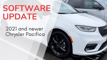 How to check for SOFTWARE UPDATES on your 2021 & newer Chrysler Pacifica ￼#chrysler #uconnect