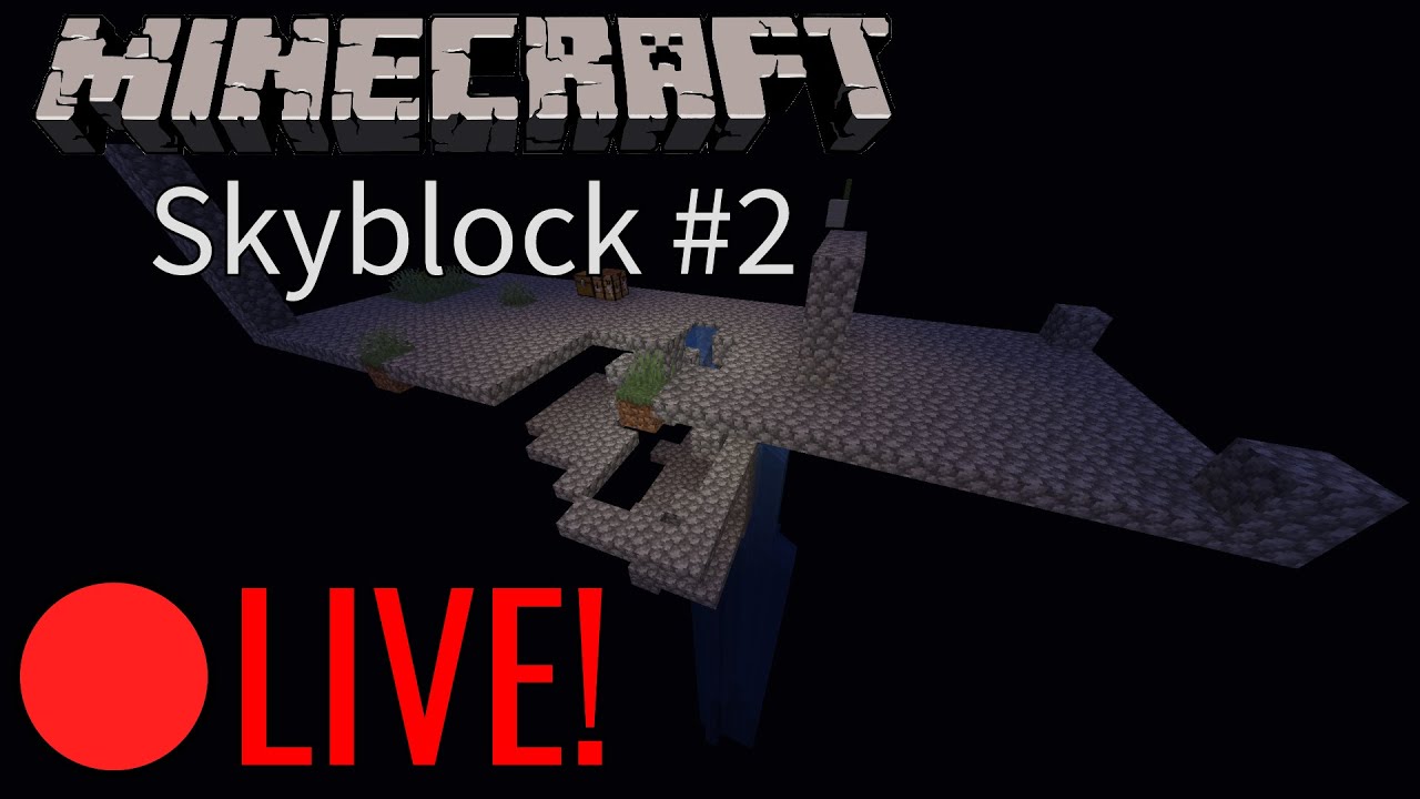 🔴 Live Stream | Minecraft | Skyblock #2 - YouTube