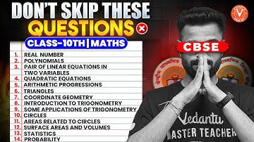 Complete Maths | Previous Year Questions |  CBSE Class 10 Maths | Target 95🔥| Kishore Sir