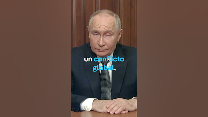 Putin advierte de un conflicto global tras lanzar el primer misil balístico contra Ucrania