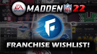 Madden 22 Franchise Mode Wish-List | A #FixMaddenFranchise Blueprint
