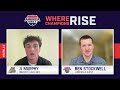 Bryant's JJ Murphy Chats about #AEMLAX win over UAlbany
