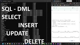SQL Data Manipulation Language (DML): SELECT, INSERT, UPDATE, DELETE Oracle Sql Essential Queries Explained Select Insert Update Delete