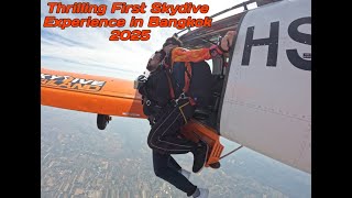 Thrilling First Skydive Experience in Thailand Bangkok 2025 | Must-See Adrenaline Rush!"