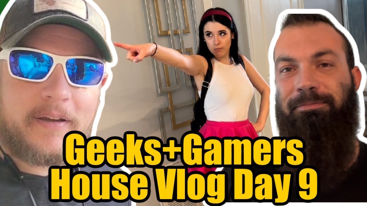 Видеоблог Geeks+Gamers Orlando House, день 9 | Crocs & Goodbyes