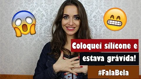 Como fica o silicone depois da gravidez?
