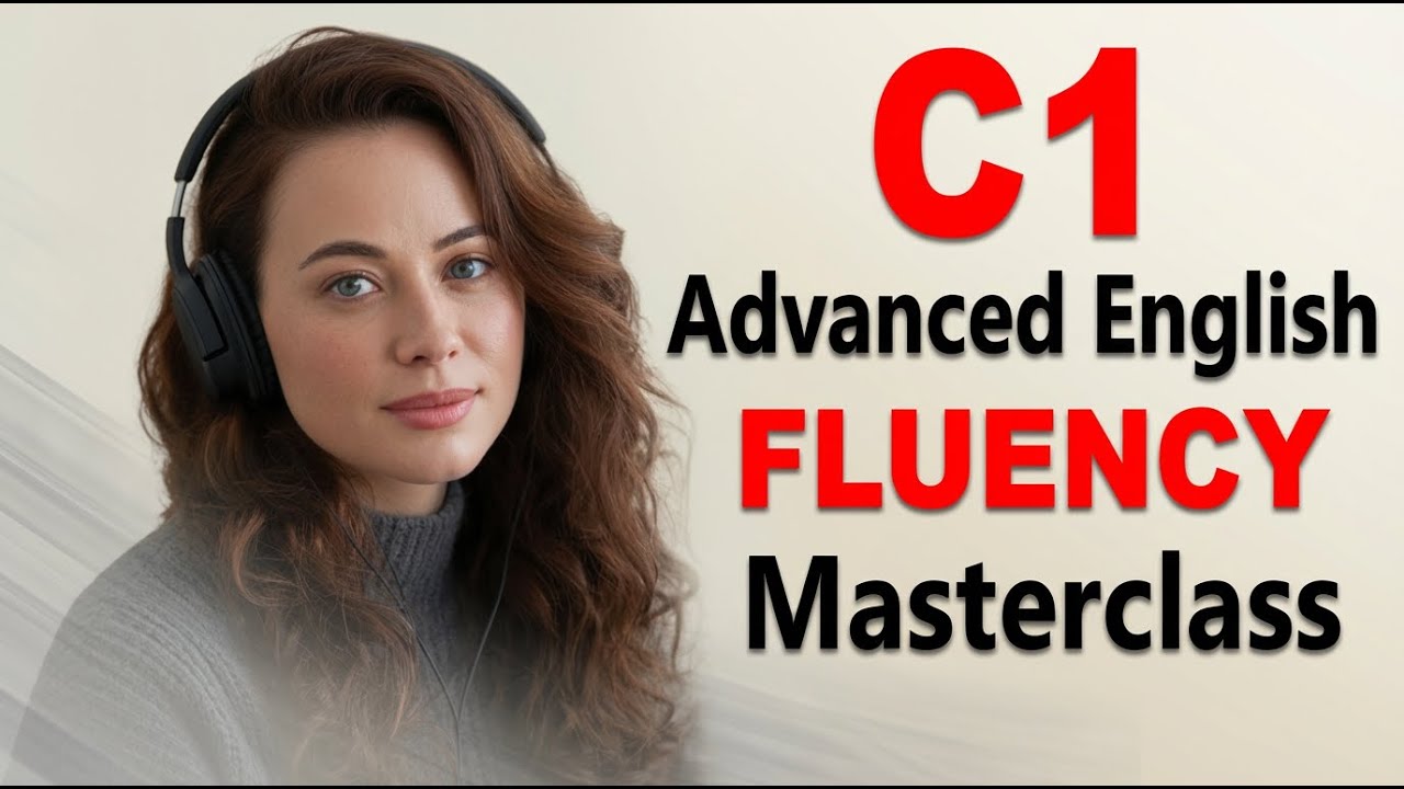 C1 English Fluency Masterclass | Daily Speaking & Listening Practice Podcast