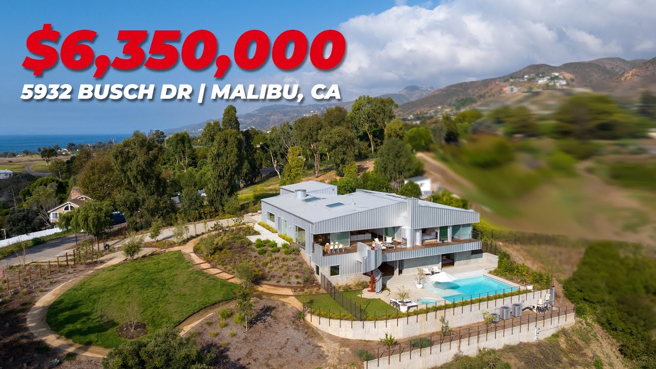 New Architectural | 5932 Busch Dr | Malibu, CA | $6,350,000