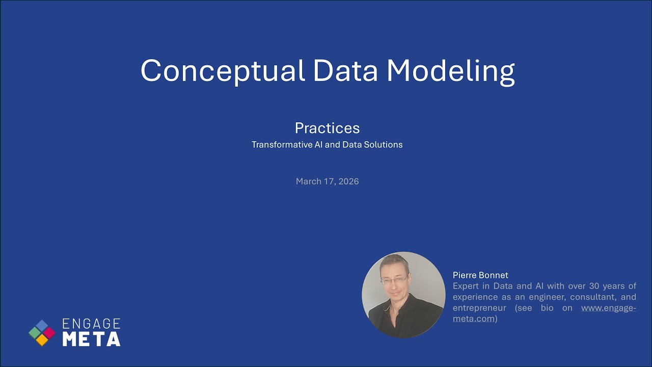 Conceptual Data Modeling for Profitable AI Systems - YouTube
