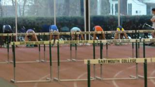 55m Haies HS / Slythe-Léveillé - Dartmouth Relays 2012