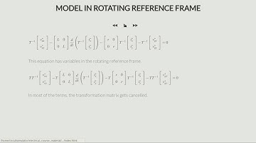 Grid connected converter course - mathematical model for control design