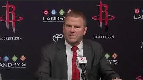 (FULL) Owner Tilman Fertitta Houston Rockets intro...