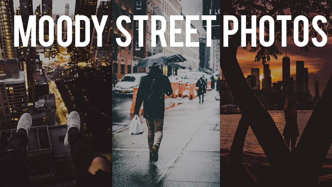 HOW TO EDIT MOODY STREET PHOTOS IN LIGHTROOM! (Lightroom tutorial)