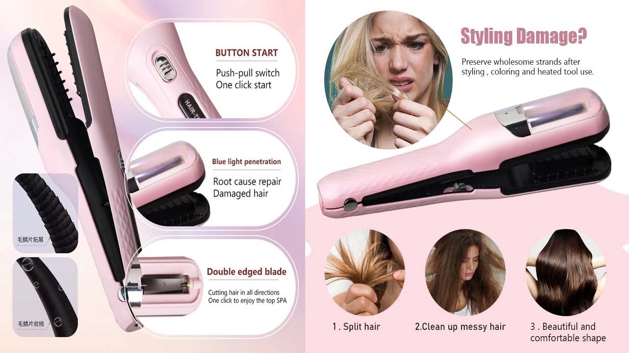 Hair End Cutting Machine Hair Split Ends Trimmer |split ends trimmer ...