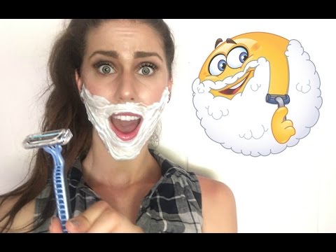 😫 WHAT HAPPENED WHEN I SHAVED MY FACE! (Over Acne!) |Cassandra Bankson